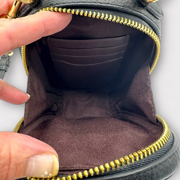 EUC Coach Women’s Black CB854 IMBLK EVA Phone Case Shoulder Bag - Picture 9 of 16